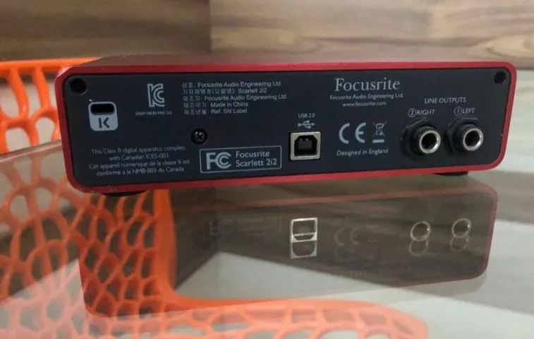 Interface Scarlett 2i2  - Foto 3