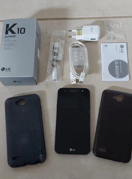 Celular LG k10 power com TV digital p/ peças