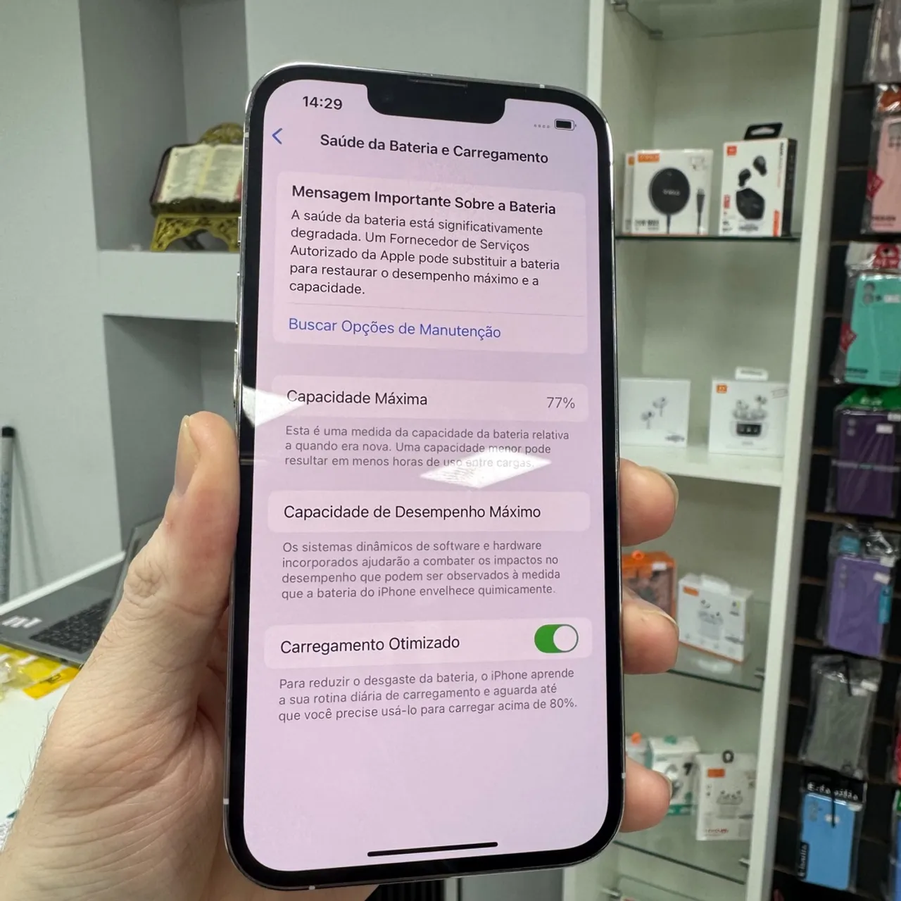iPhone 13 Pro 128GB 1 ano de garantia