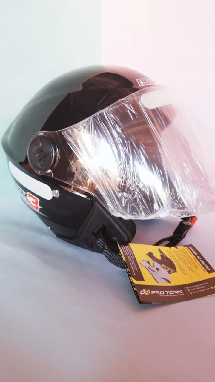 Capacete Pro Tork Aberto New Liberty 3 Preto