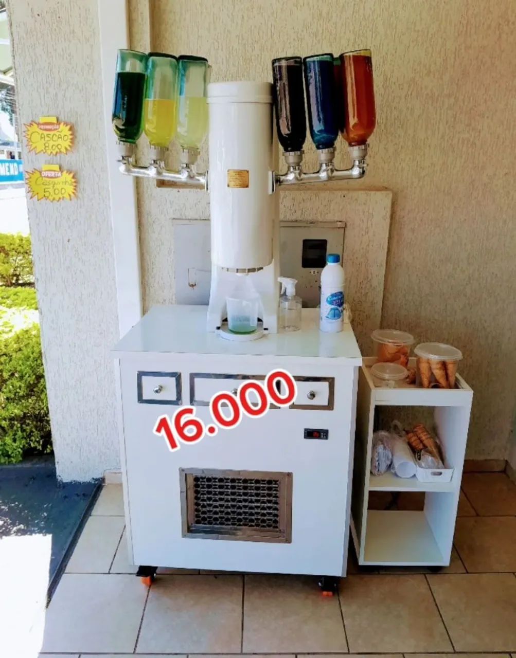 Maquina de Sorvete Americano 