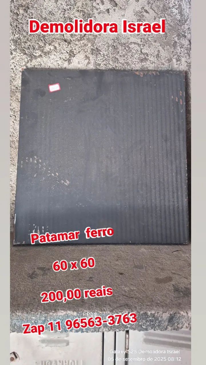 Patamar ferro 