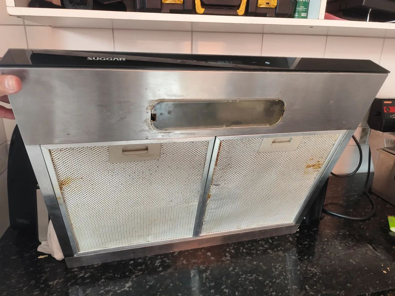  Depurador De Ar Slim Touch 60cm Inox Suggar 110v Di61thix - Foto 4