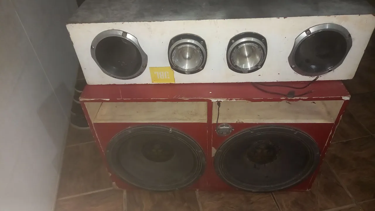 Caixa de som completa