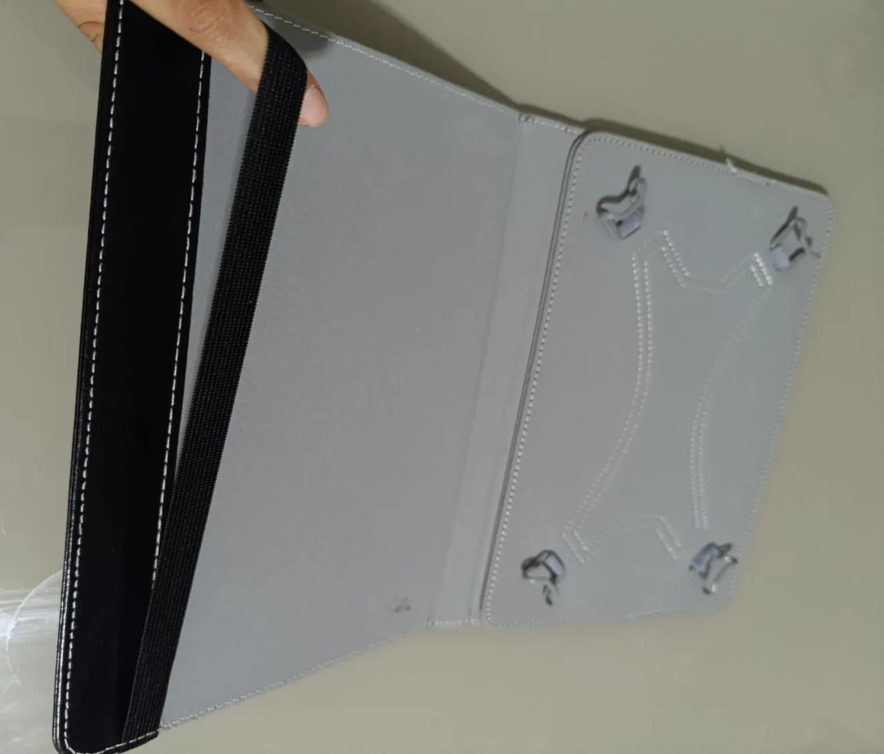 Capa de Couro ajustável para Tablet 10 a 10,1 polegadas  - Foto 2