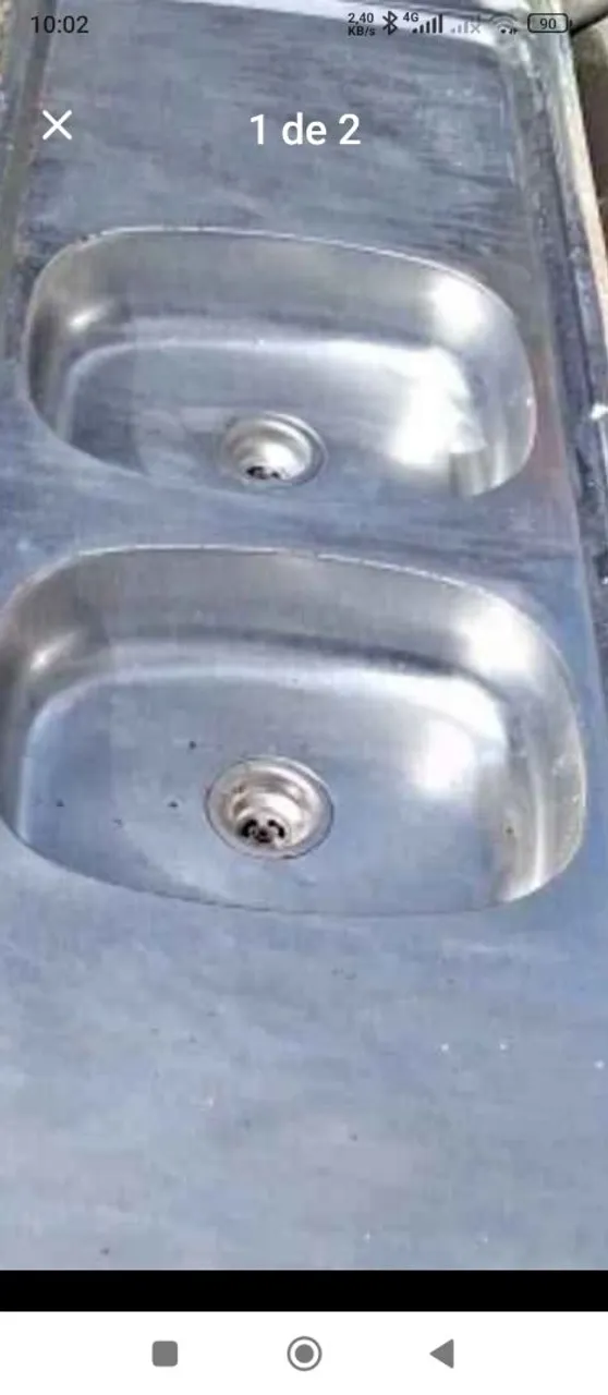 Cuba de aço inox para cozinha