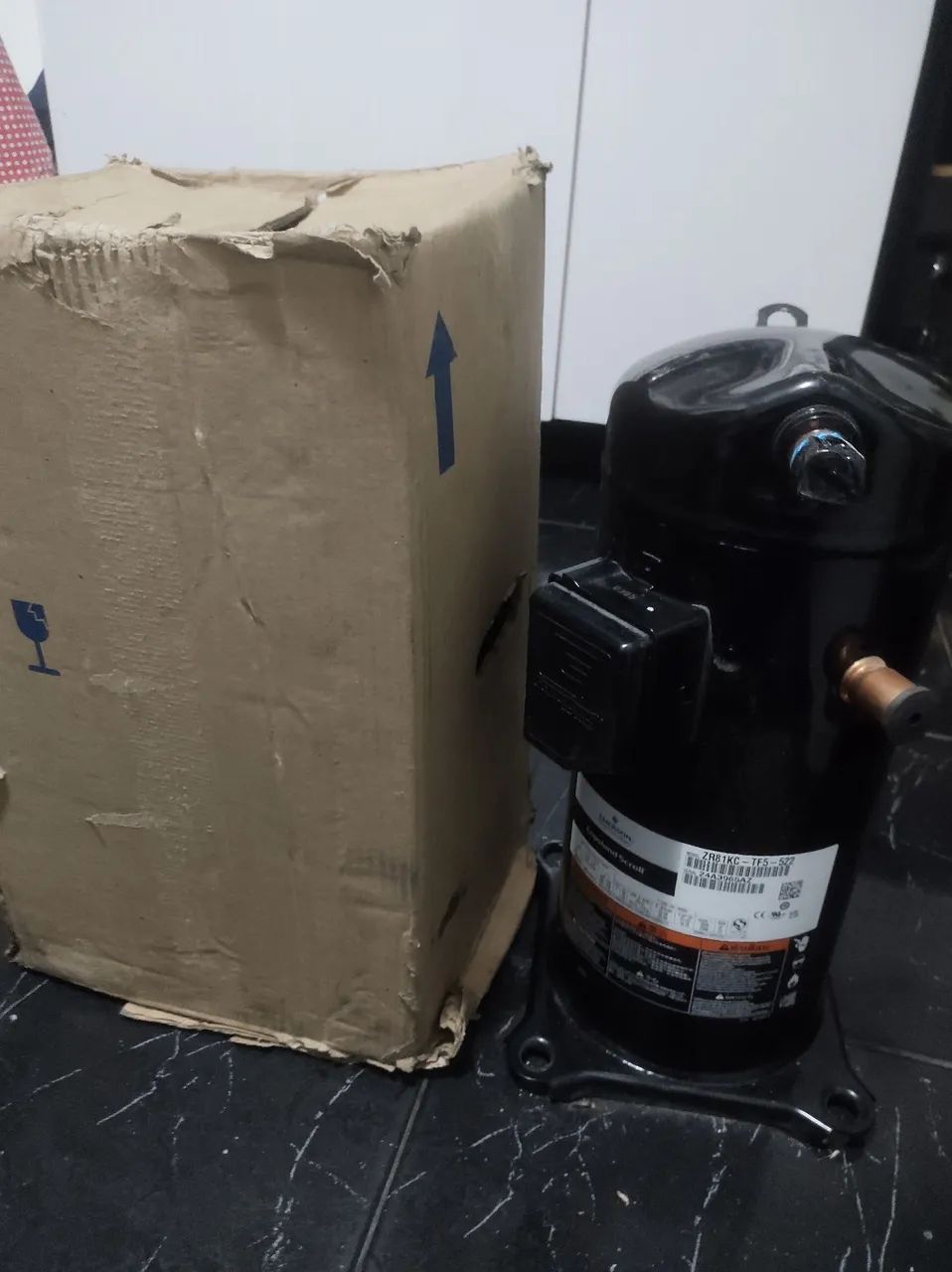 Compressor scroll copeland 90.000 btus novo na caixa  - Foto 2
