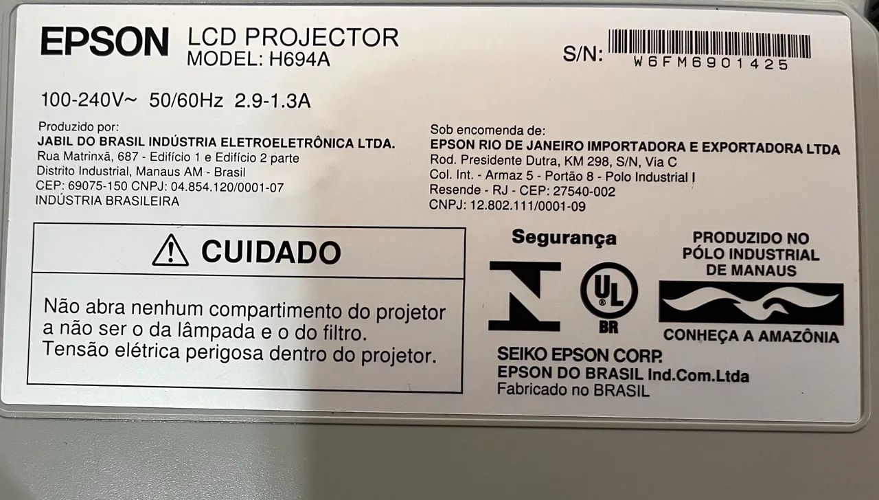 Projetor Epson S27 - Foto 2