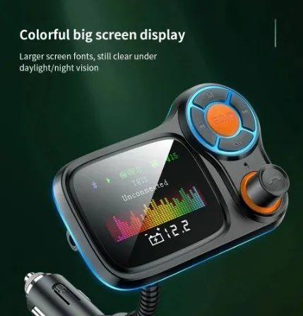 Transmissor Bluetooth carro mp3  - Foto 2