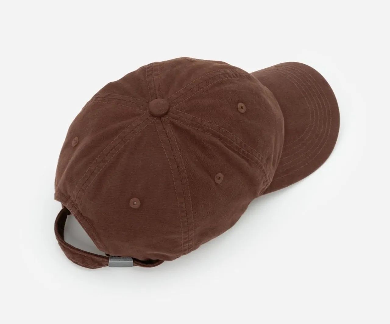 Boné aba curva algodão marrom - Foto 4