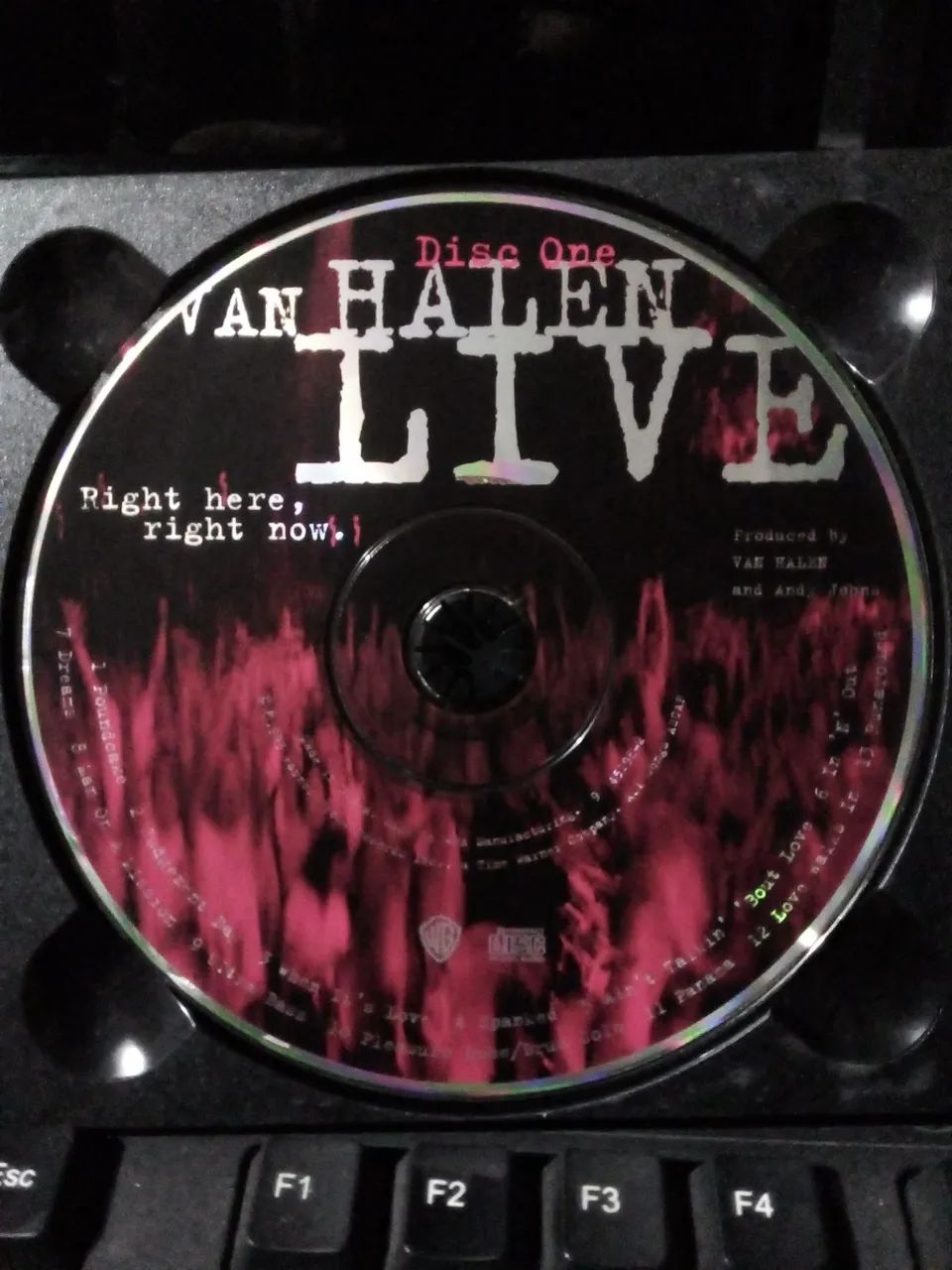 CD Van Halen - Live: Right Here, Right Now 1993 Box Set 2xCD digipack importado US - Foto 5