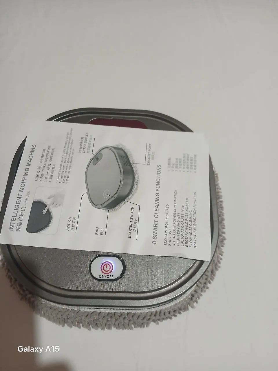 Robô Aspirador de Pó e Passa Pano - Foto 2