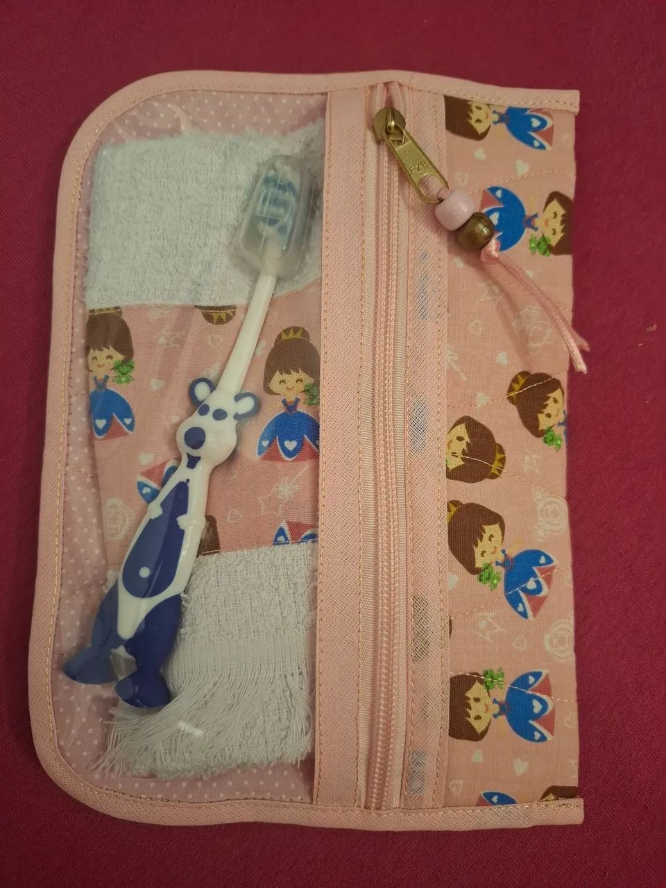 Necessaire para higiene bucal infantil - kit de escavação  - Foto 3