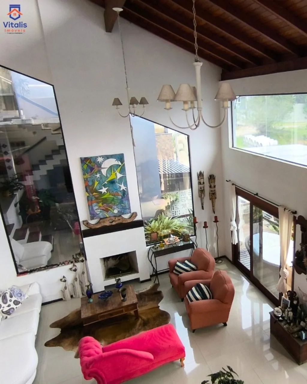 Casa no bairro Panorâmico com vista para o mar, Garopaba-SC. - Foto 4