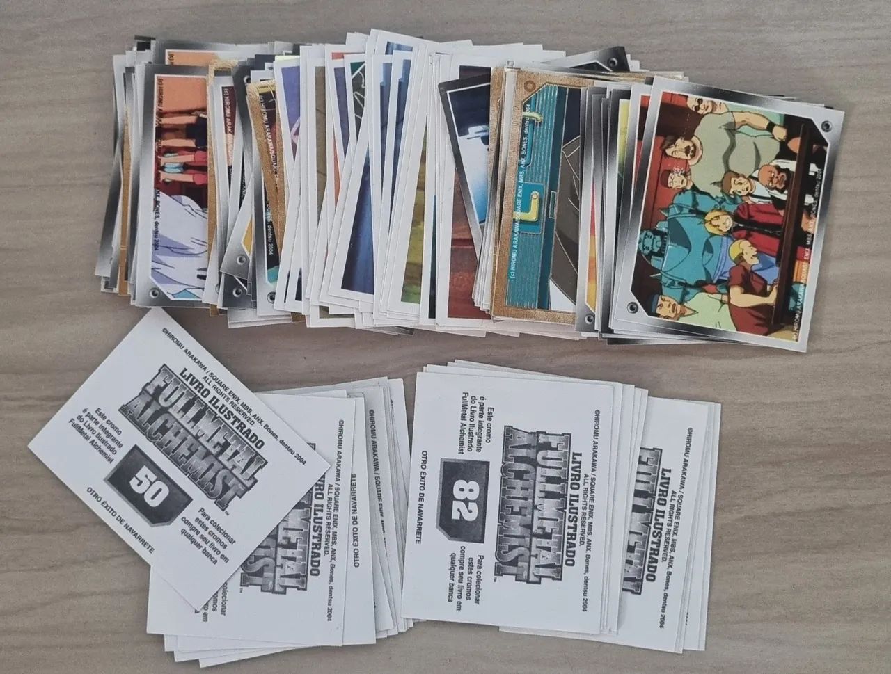 Lot - 160 Stickers - Fullmetal Alchemist - 2006 - Navarrete - Never Used