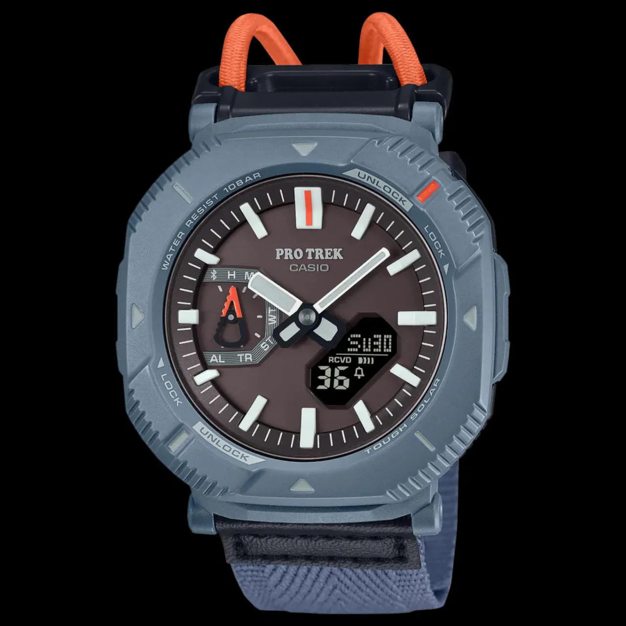 Relógio Pro Trek Esportivo - Design Moderno e Resistente