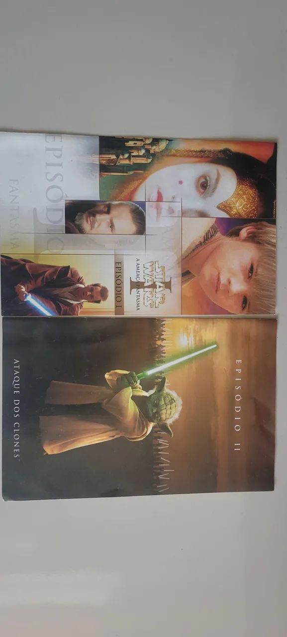 Star Wars DVD Ataque dos Clones e A Ameaça Fantasma - Foto 5