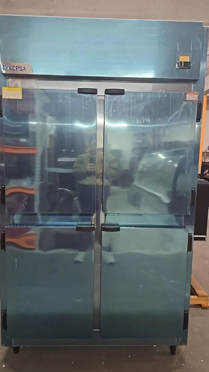 Mini câmara 4 portas inox KOFISA (IRIS)