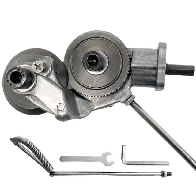 Cortador de placa de broca elétrica, ferramenta de corte de folha de metal de duas cabeças - Foto 2