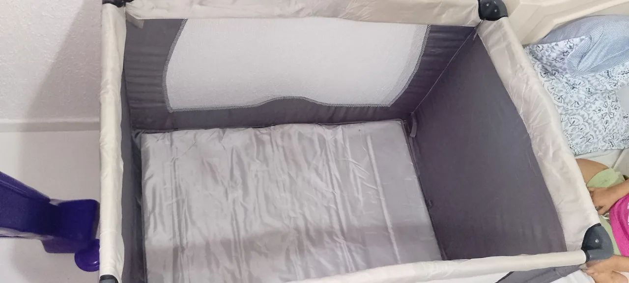 Berço portatil baby style Chiqueirinho 200,00 leia - Foto 3