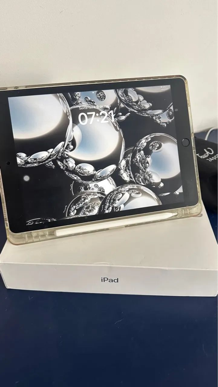 iPad 9 + caneta - pouco usado, sem marcas. - Foto 2