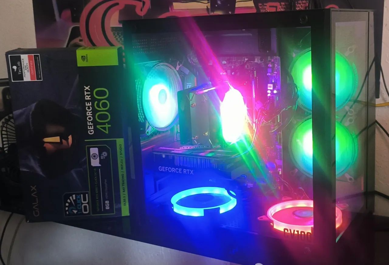 PC Gamer Potente - Rodar Tudo! Aceito trocas - Foto 2