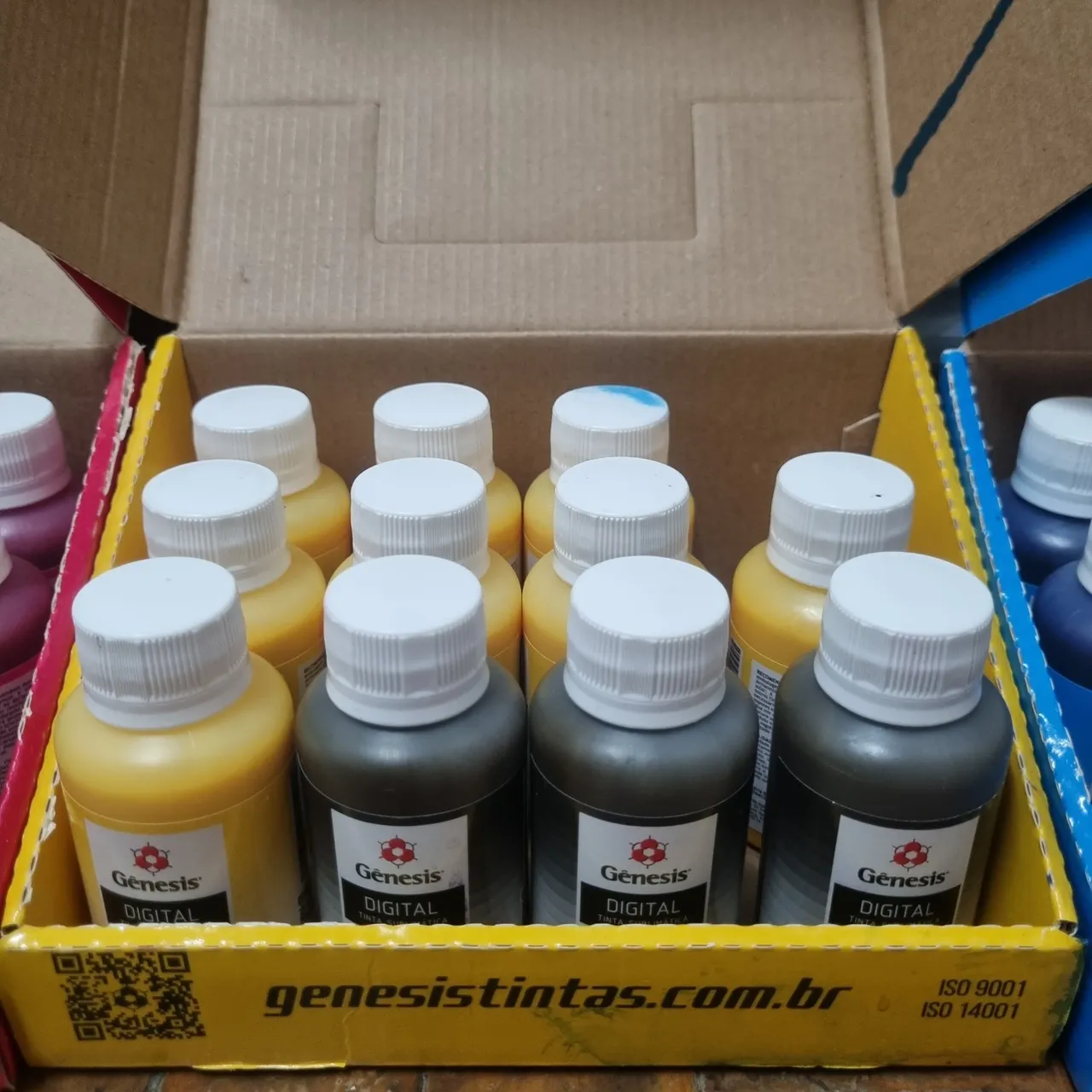 VENDO KITS DE TINTA SUBLIMÁTICA GÊNESIS - ORIGINAL E LACRADO!