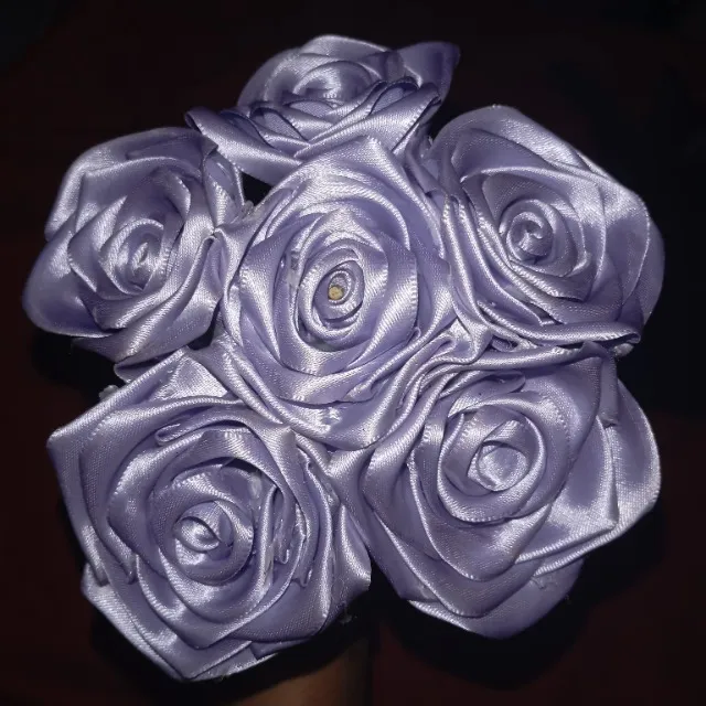 Rosas de cetim