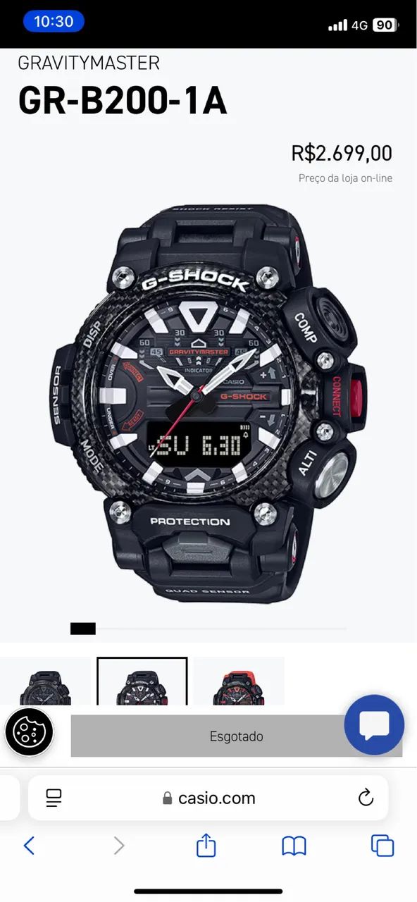 Relógio G-SHOCK GR-B200-1A