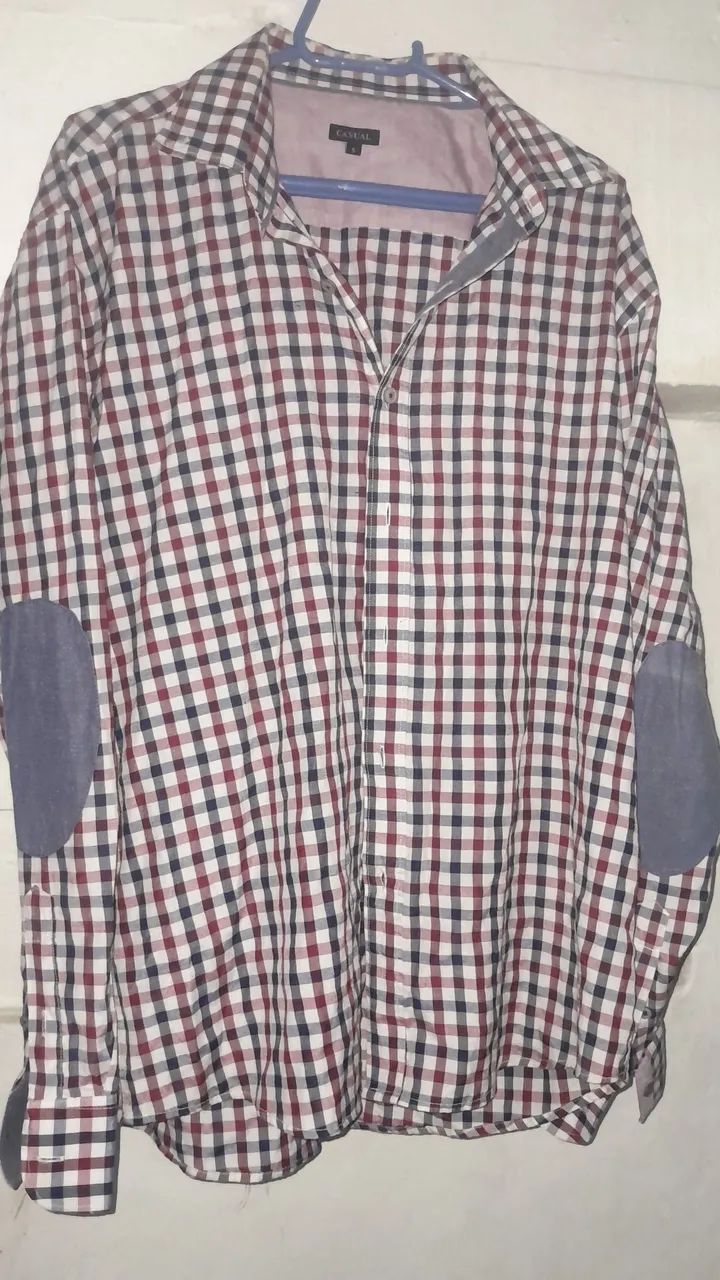 Camisa xadrez masculina