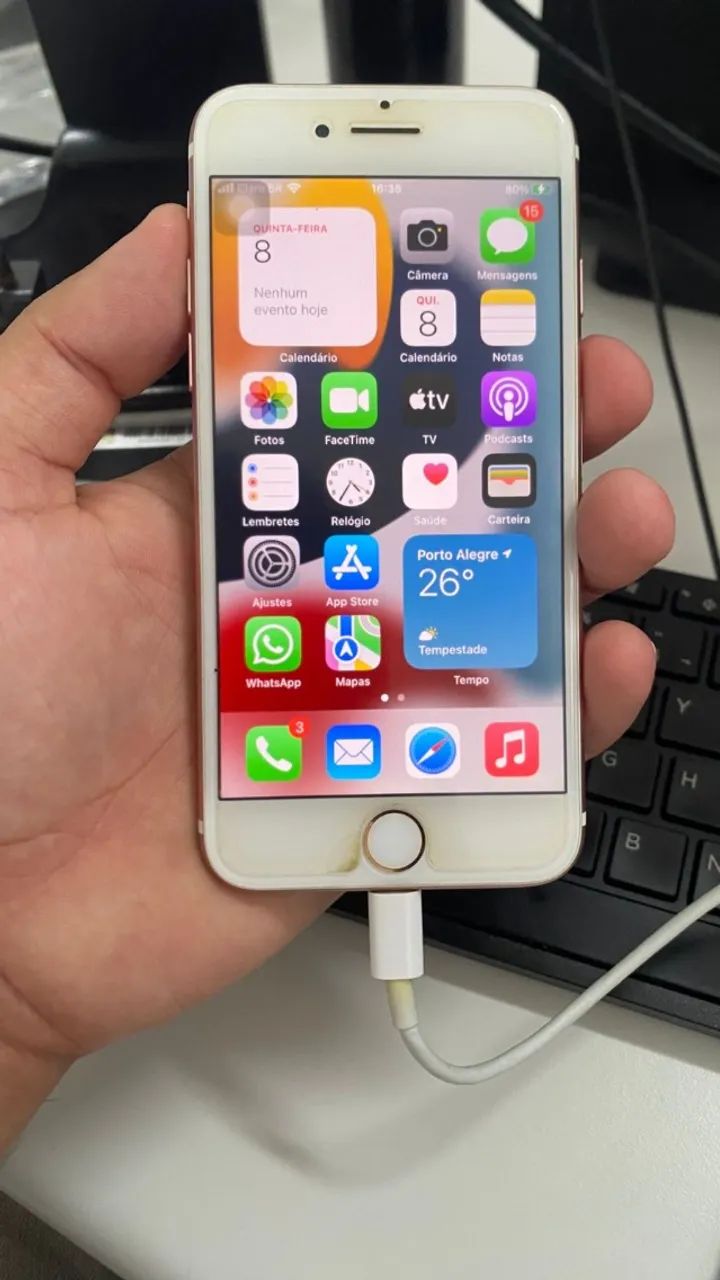 Iphone 7 com defeito no botão home