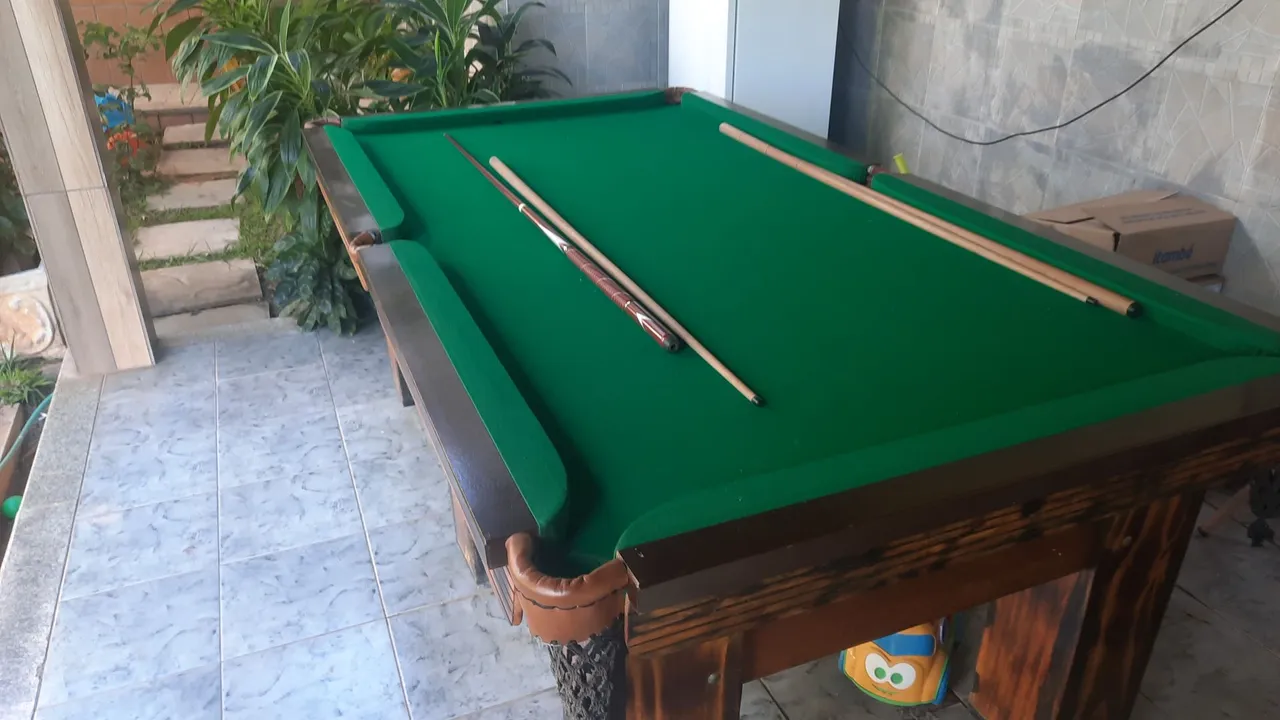 Vendo bilhar zerado