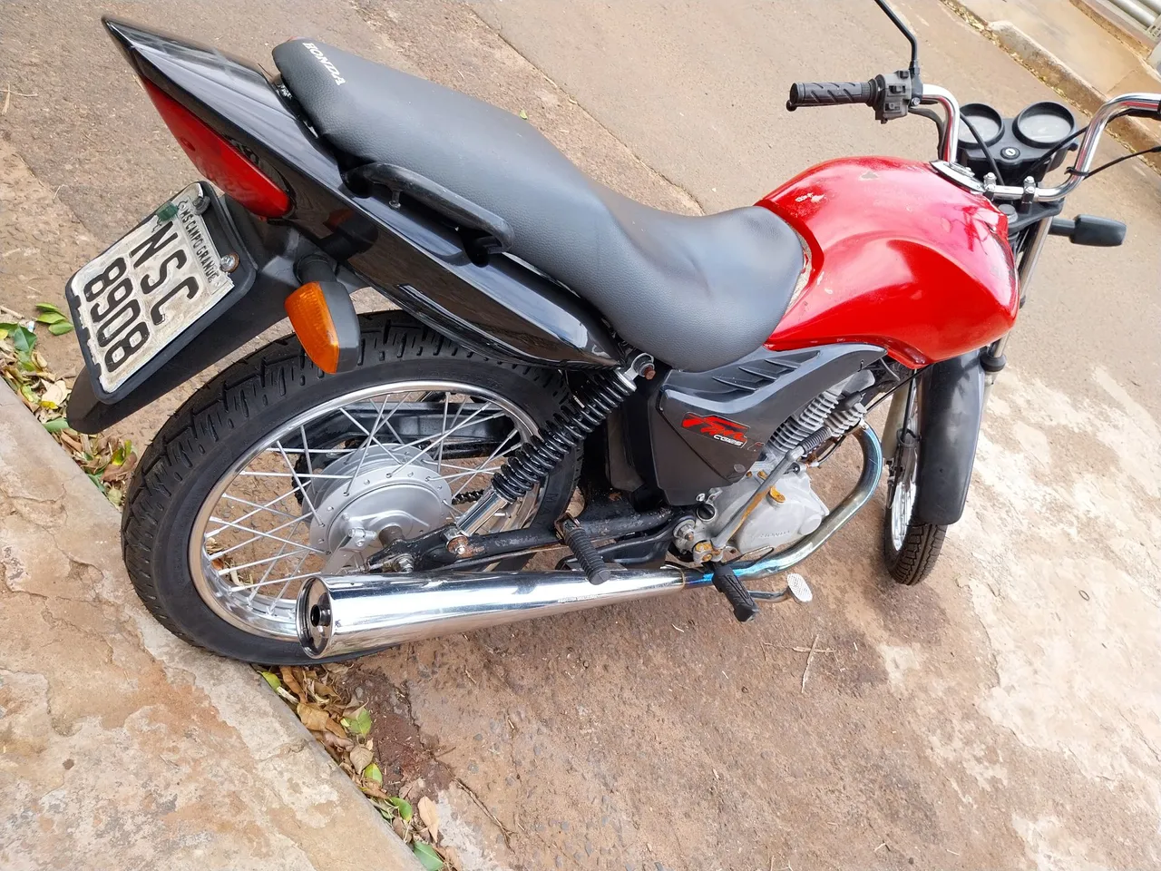 Fan Cg 125 ks pedal , motor feito. X carro, moto , palio, uno, pampa, saveiro, corsa.