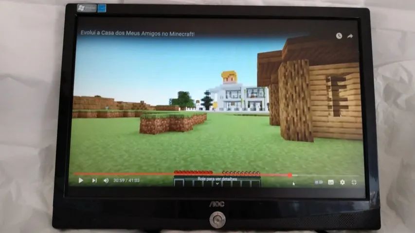 Monitor Aoc 17 Polegadas 717fwy, usado. Excelente marca e preço! - Foto 2