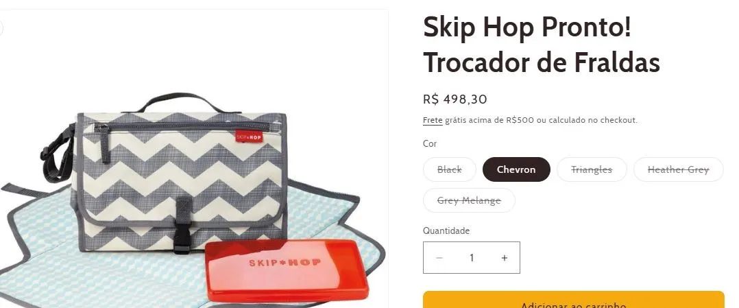 Bolsa maternidade - Skip Hop Pronto Baby - Foto 5