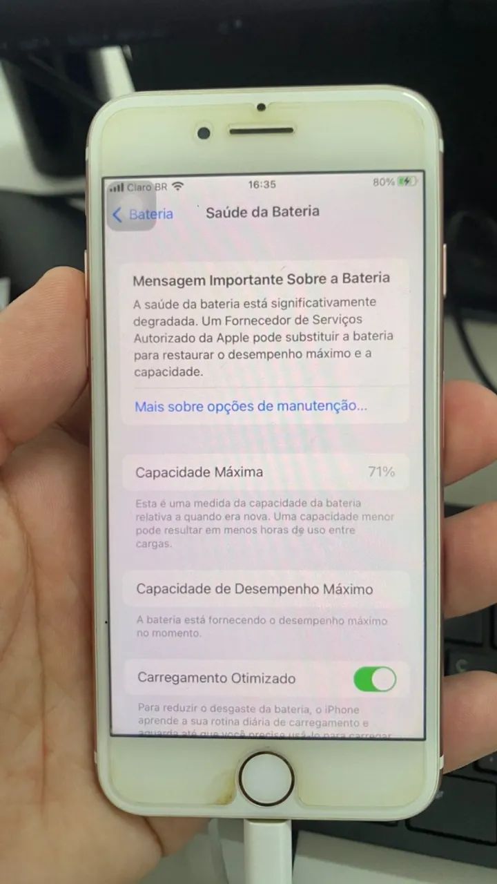 Iphone 7 com defeito no botão home - Foto 4