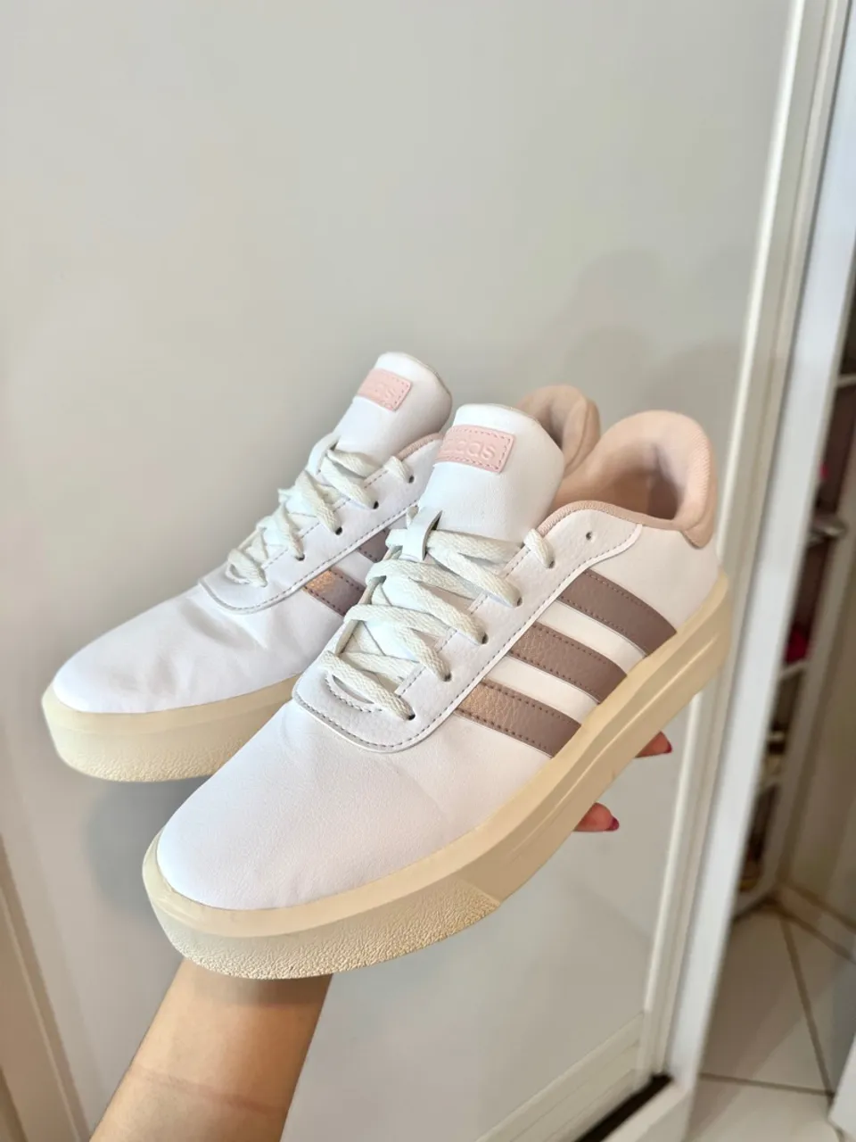 Tênis plataforma court- Adidas
