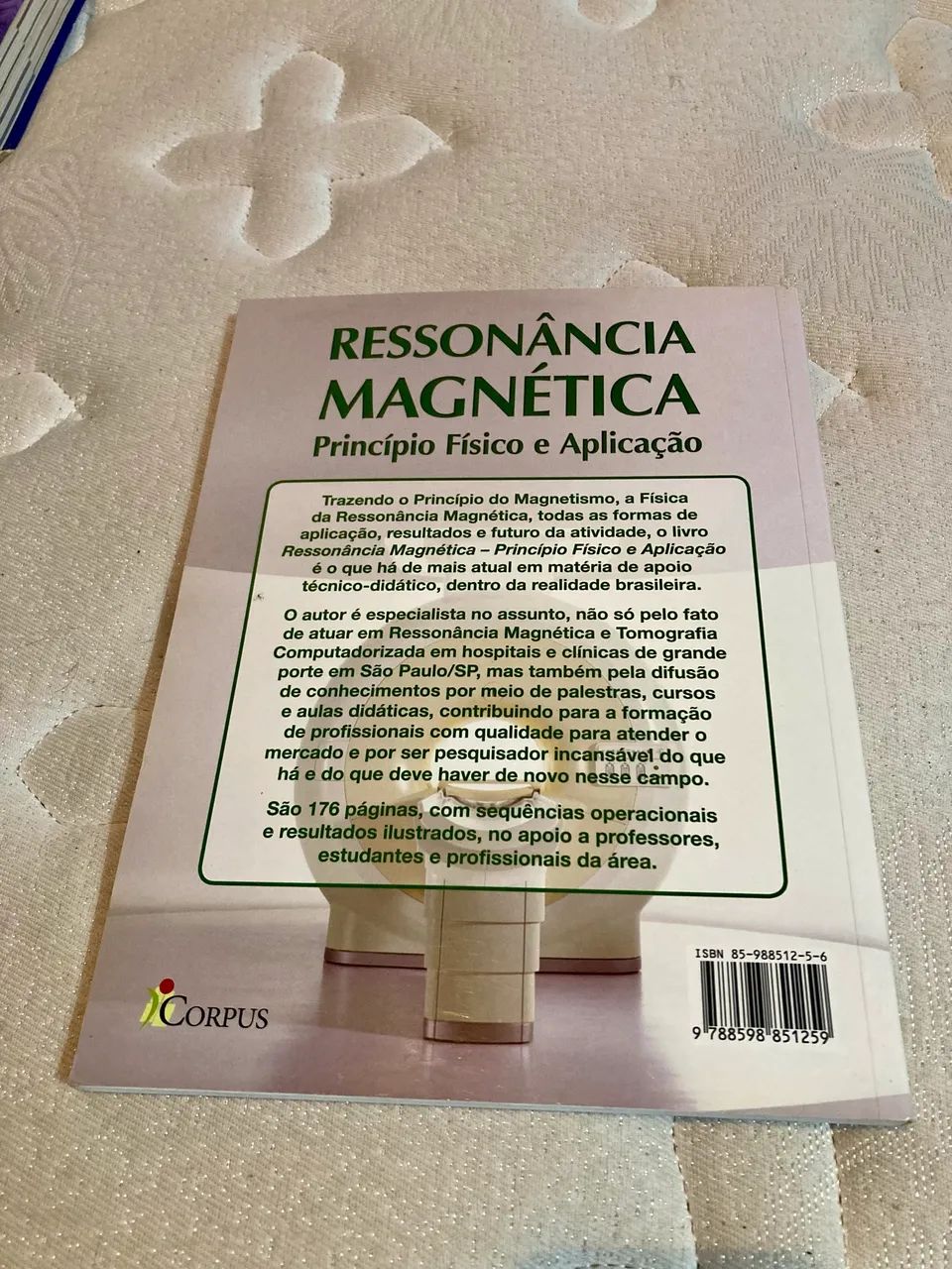 Livro Ressonância Magnética Princípio Físico E Aplicação 1ª edição  - Foto 2