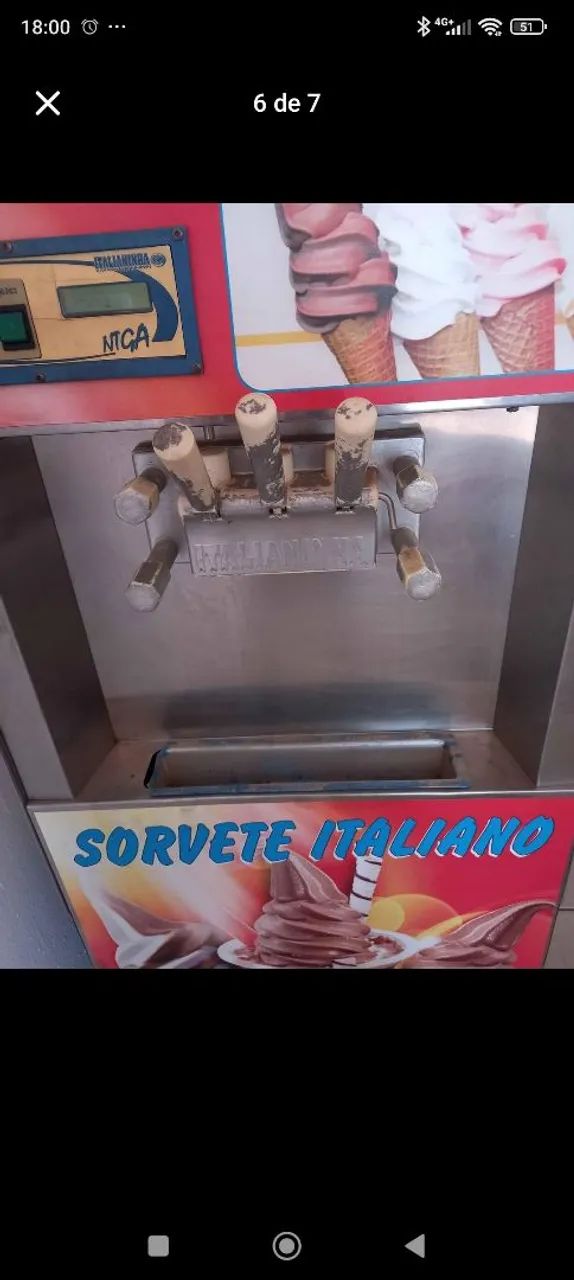 Máquina de sorvete expresso  - Foto 2