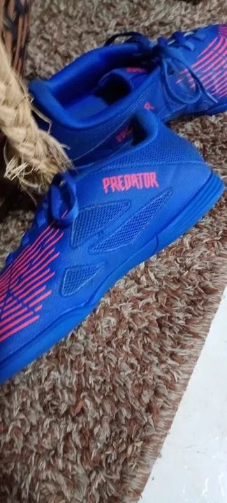 Tênis Jordan Azul e Branco - Foto 2