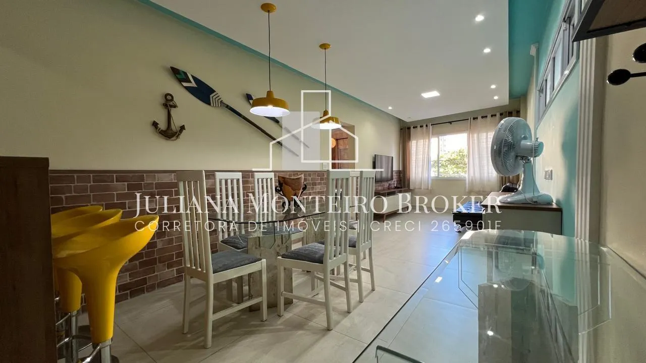 Apartamento para Venda em São Vicente, Gonzaguinha, 2 dormitórios, 1 suíte, 2 banheiros, 1