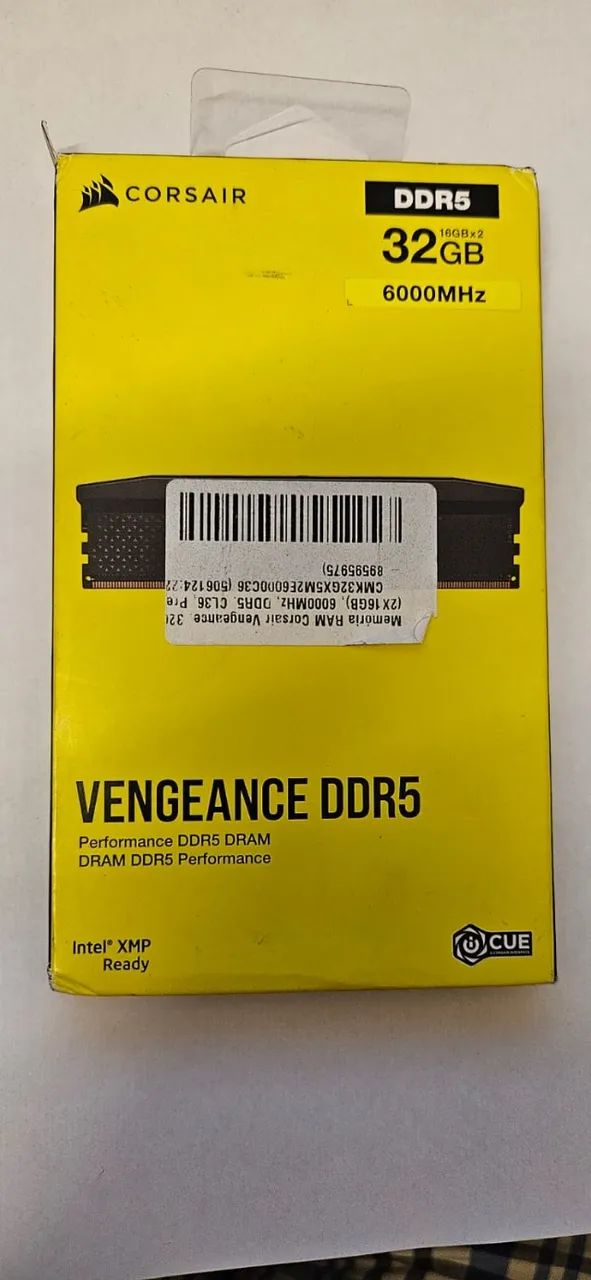 Corsair Vengeance DDR5 32GB 6000MHz CL36 - OpenBox64302740337538120