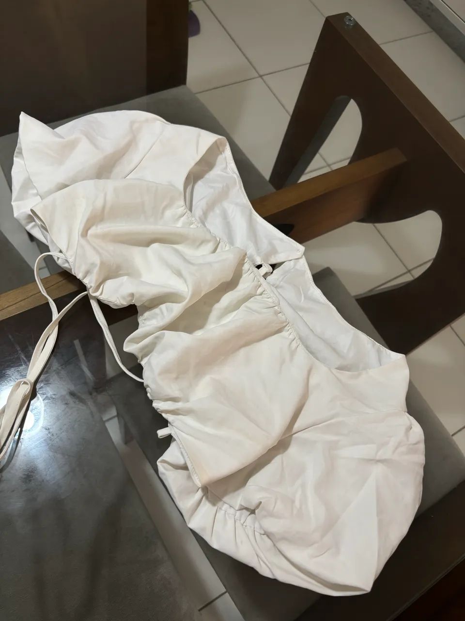Cropped branco  - Foto 4