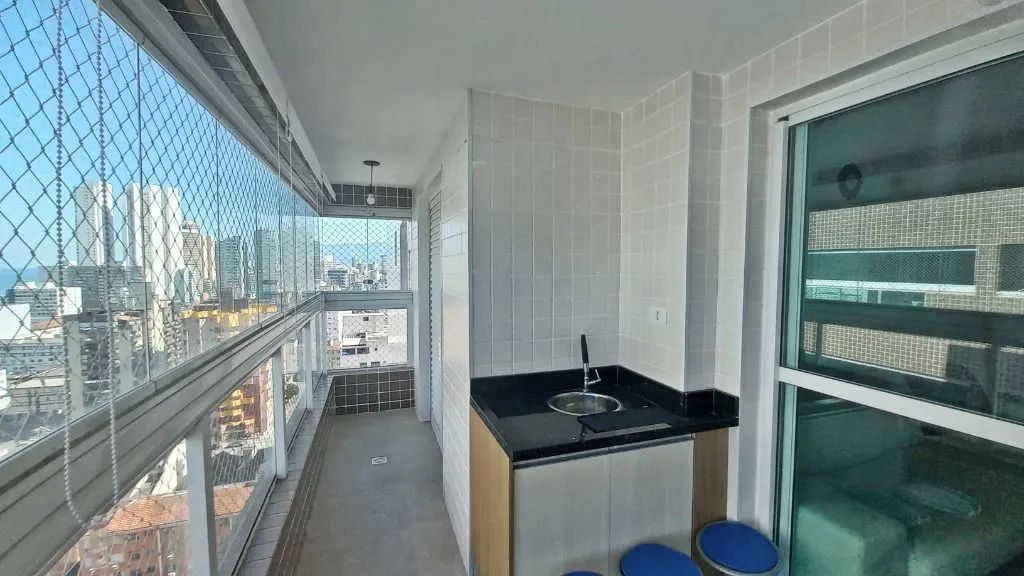 Oportunidade com vista mar, sacada gourmet, 2 dormitorios, 1 suíte e 1 vaga no bairro Cant - Foto 5