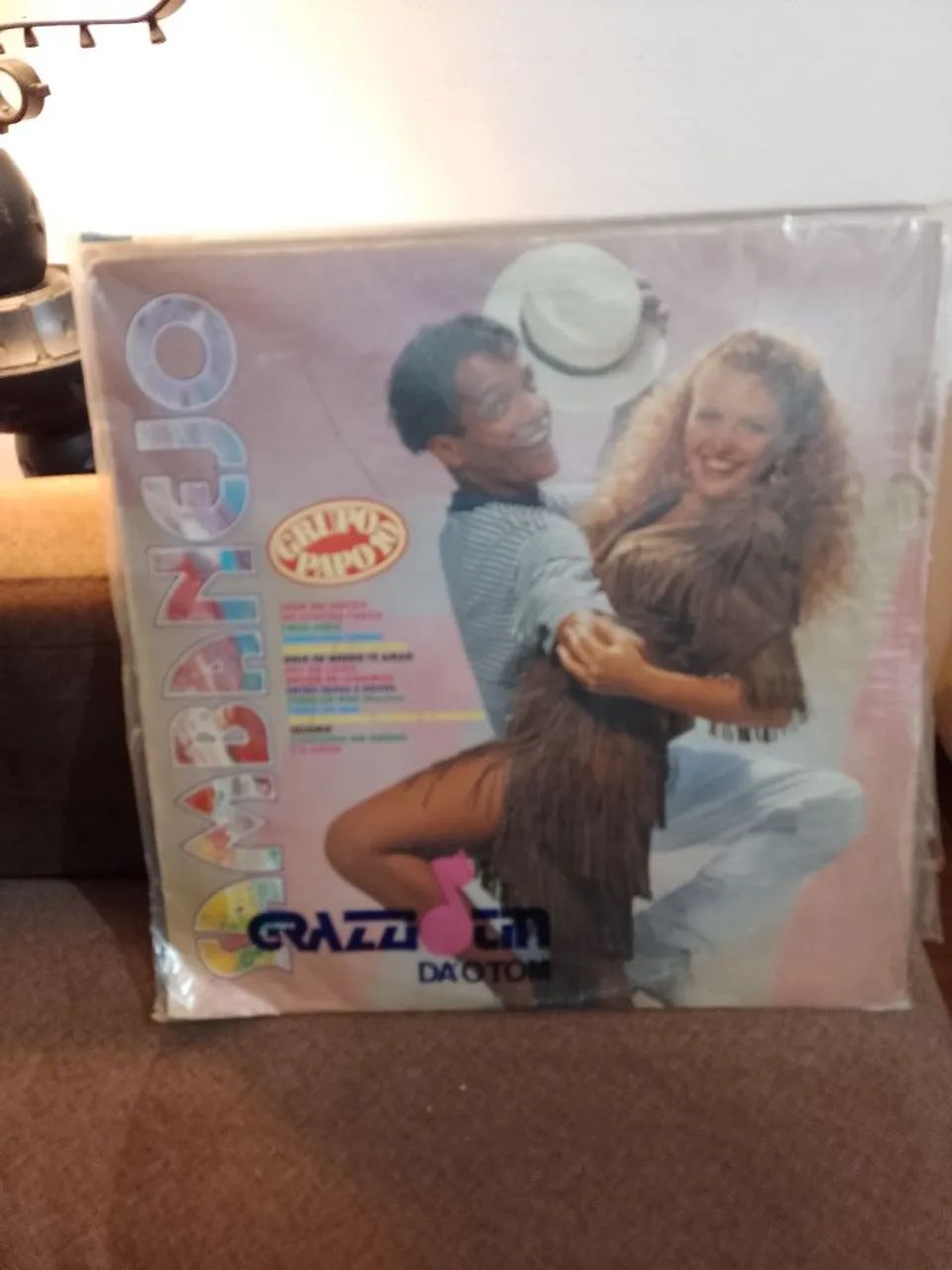 Discos de vinil duplo.