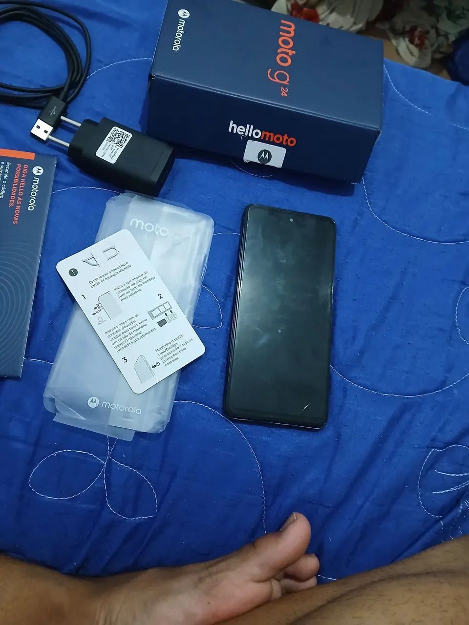 Moto g24 zero 128gb com nfc por aproximação  - Foto 3