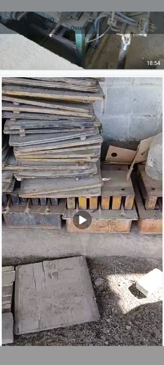 Máquina de fazer blocos de concreto - Foto 4