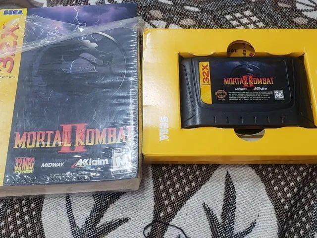 Cartucho Mortal Kombat 2 Sega 32x - original com caixa. - Foto 3