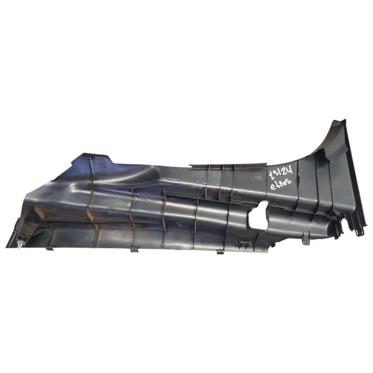 Acabamento Lateral Banco Traseiro Direito Etios 2013 2021 Preto - Foto 4