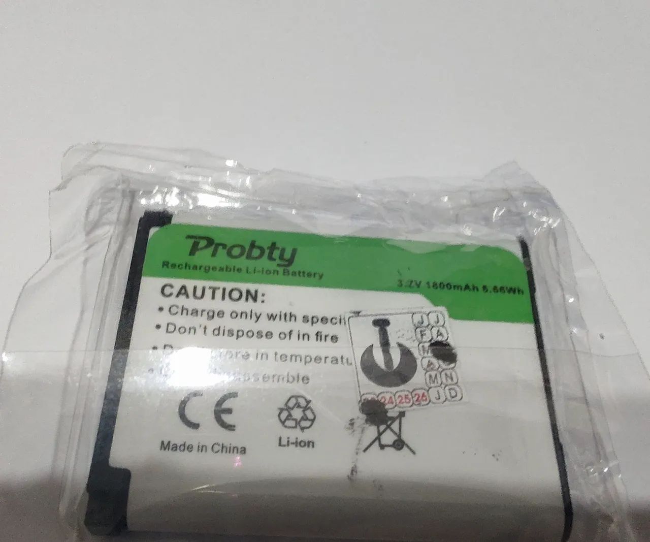 Bateria En-El10 Probty 1800 Mah Pc14R Dl-I63 W36  Arctis Casio NP82 Fujifilm NP45 K7006 - Foto 4